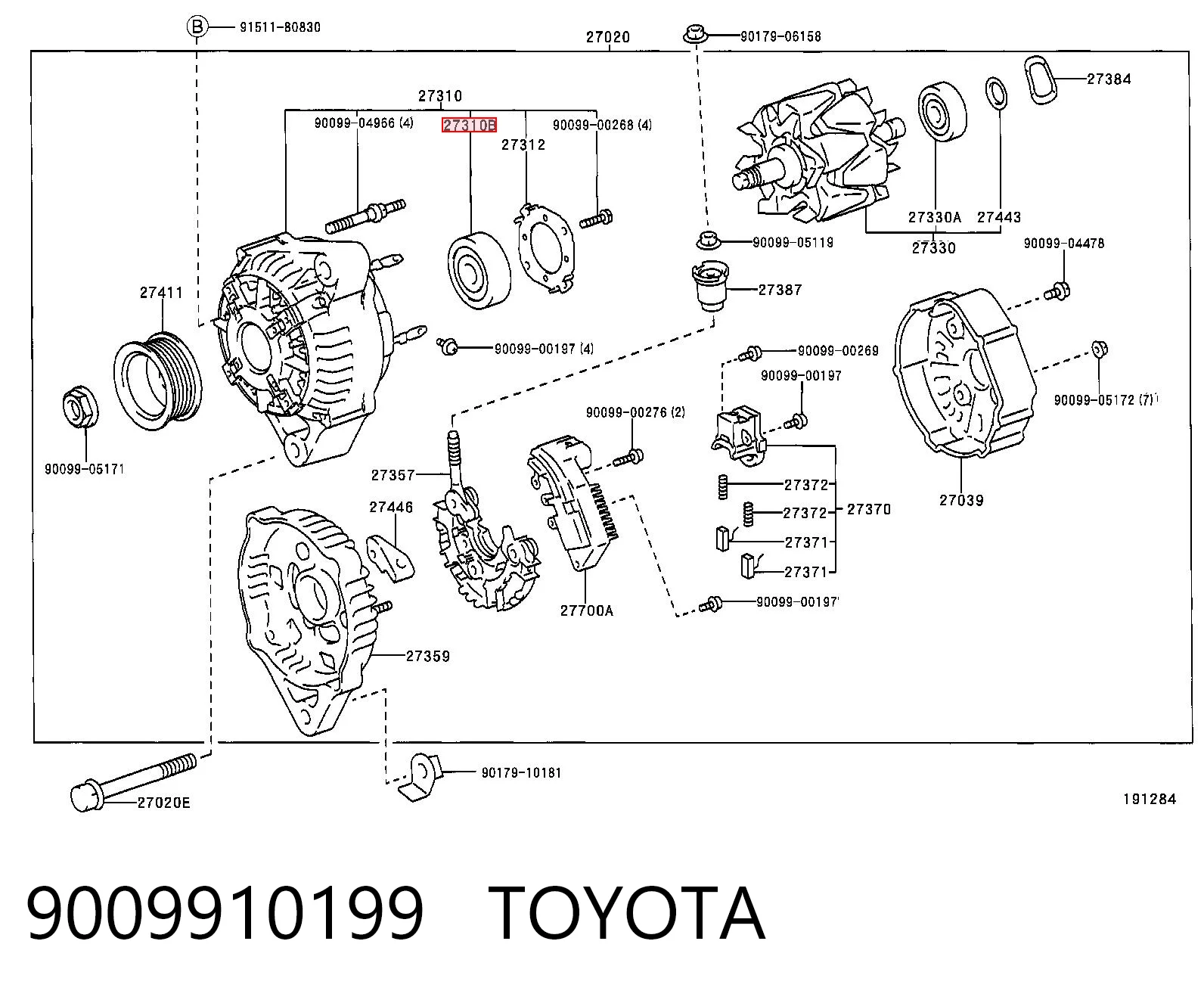 9009910199 Toyota