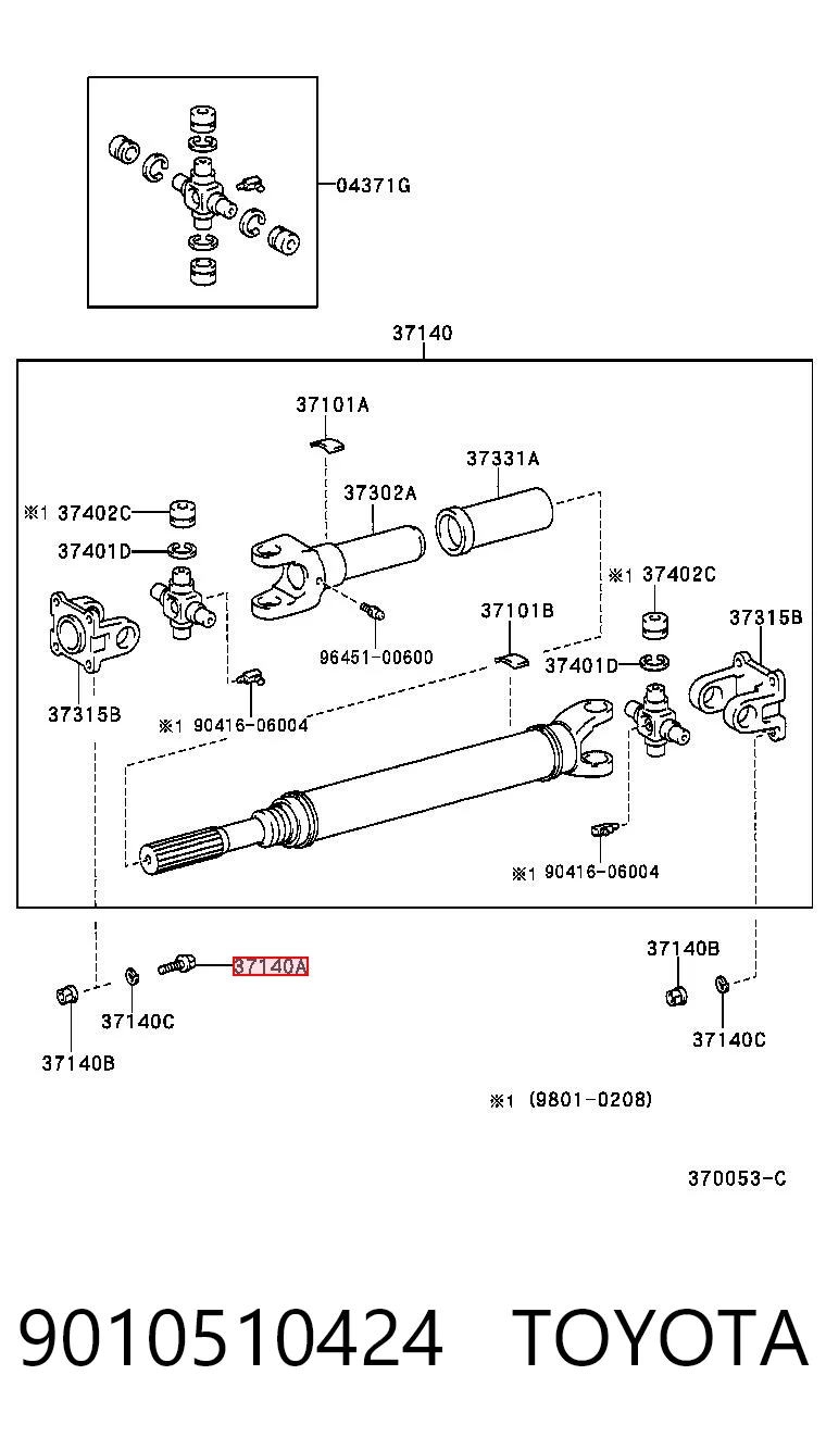 9010510424 Toyota
