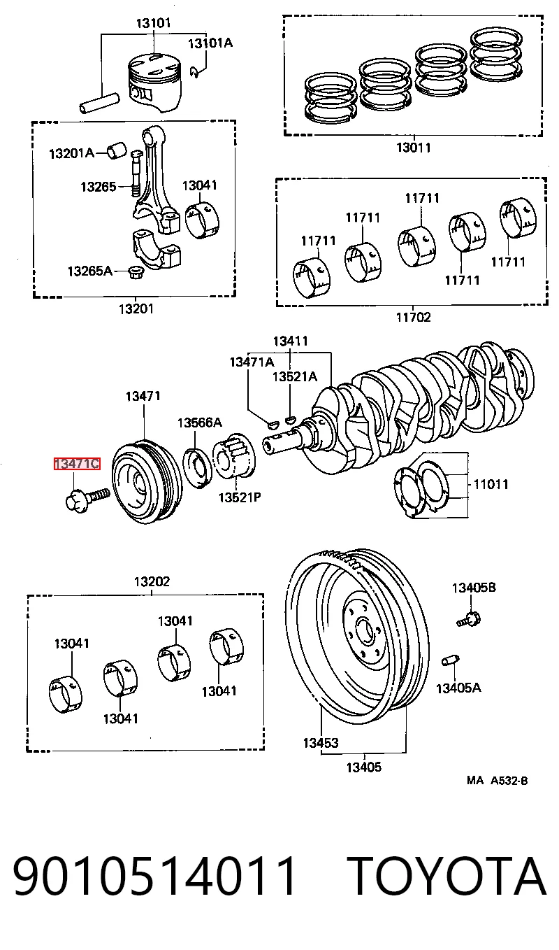 9010514011 Toyota