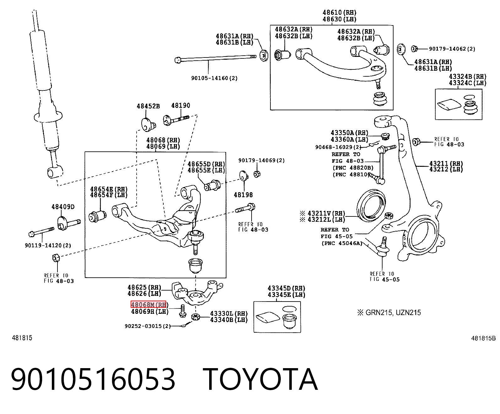 9010516053 Toyota