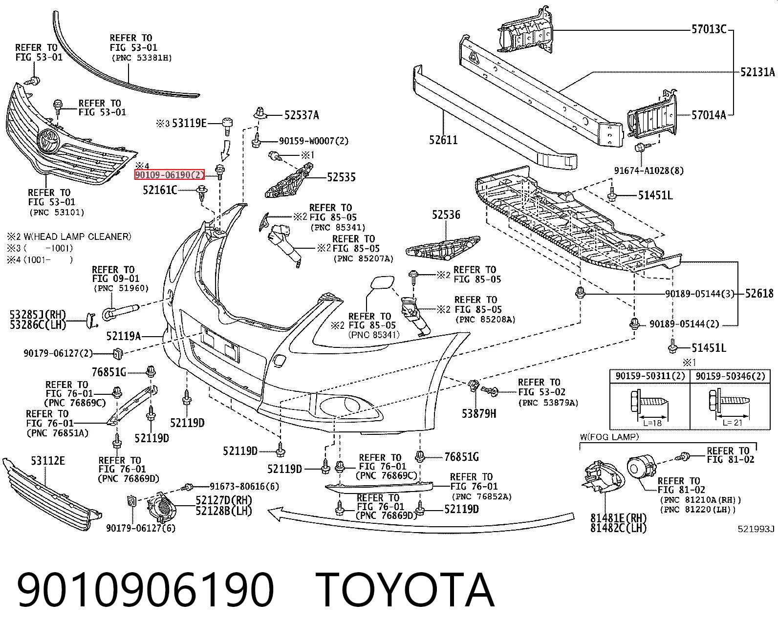 9010906190 Toyota