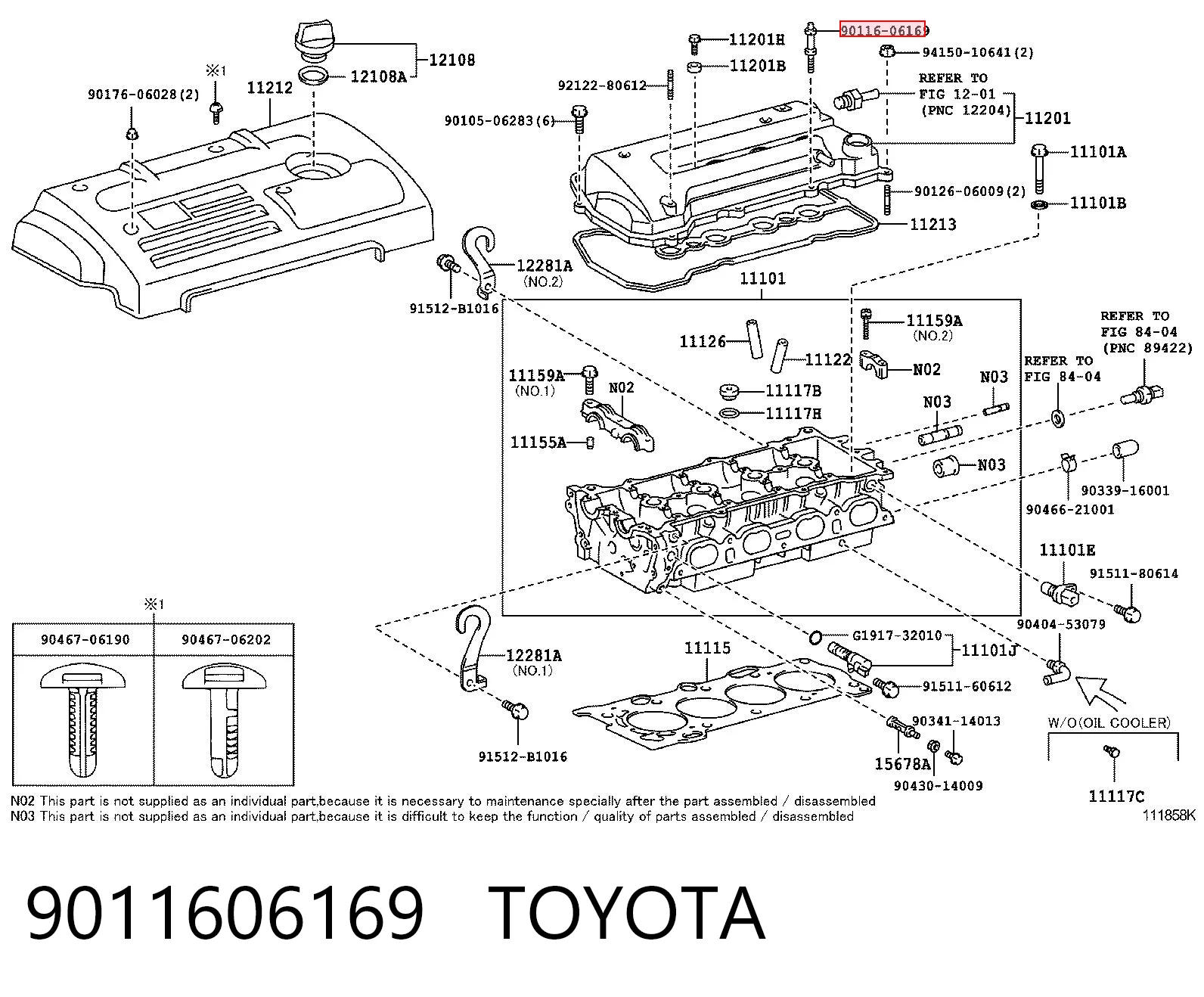 9011606169 Toyota