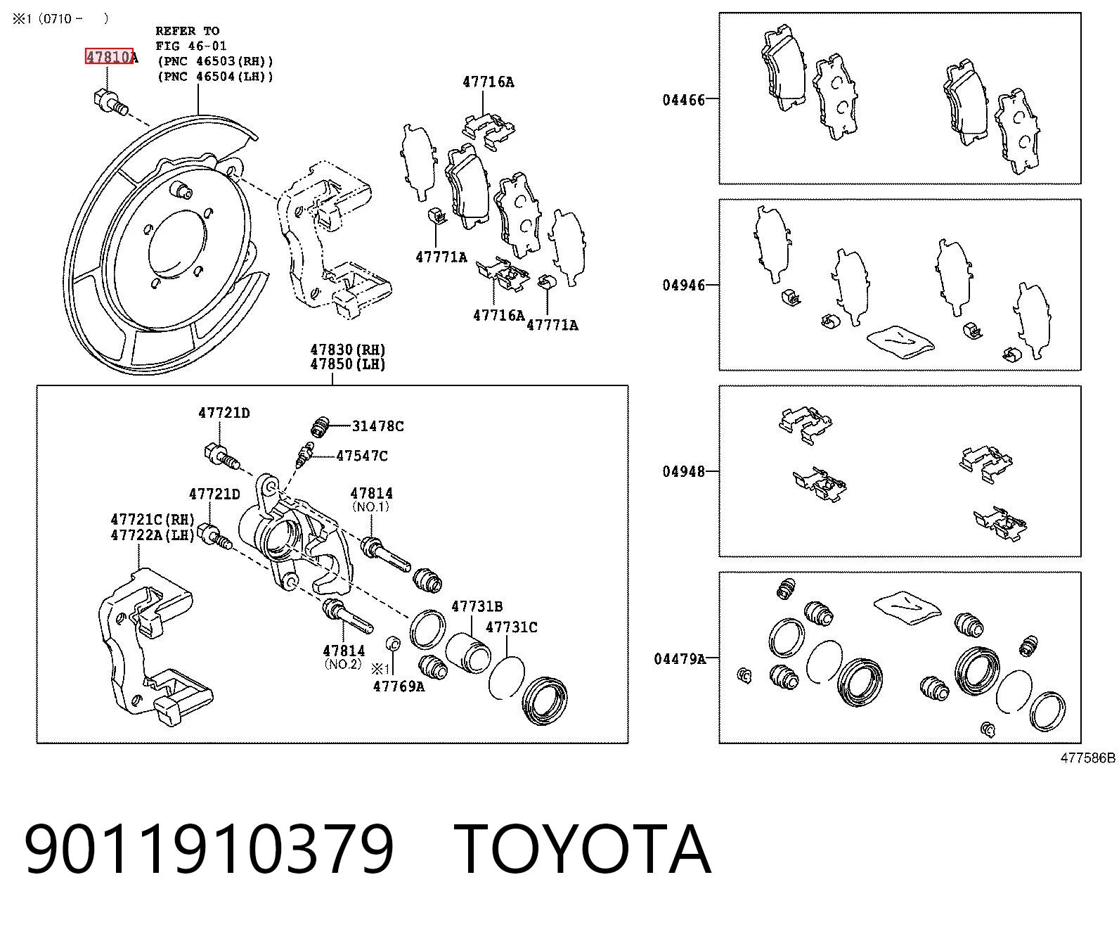 9011910379 Toyota