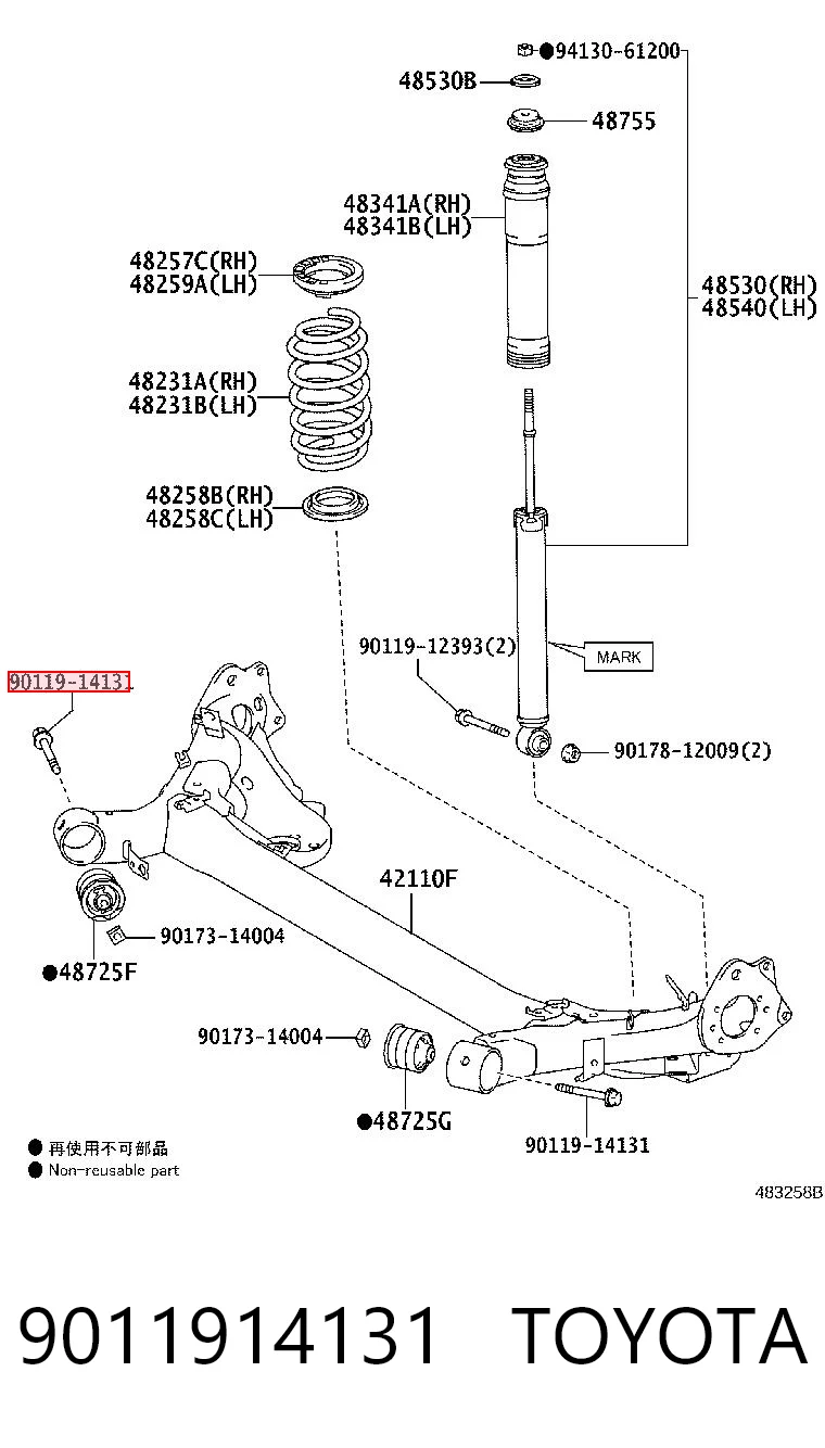 9011914131 Toyota