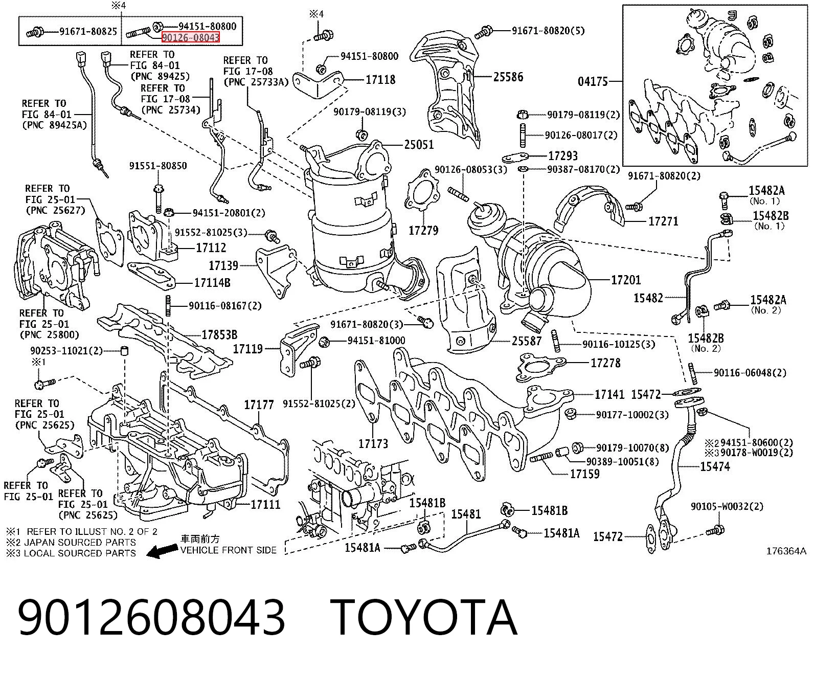 9012608043 Toyota