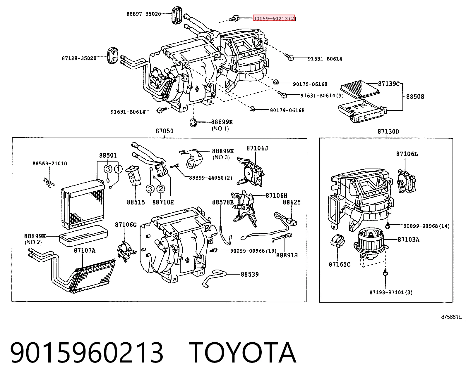 9015960213 Toyota