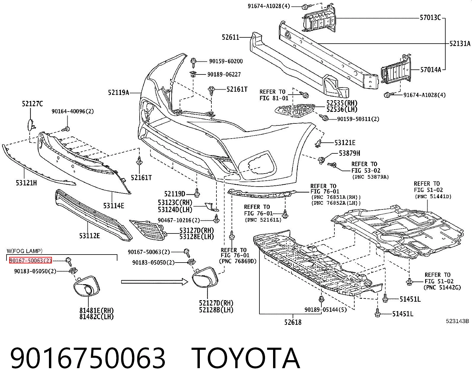 9016750063 Toyota 