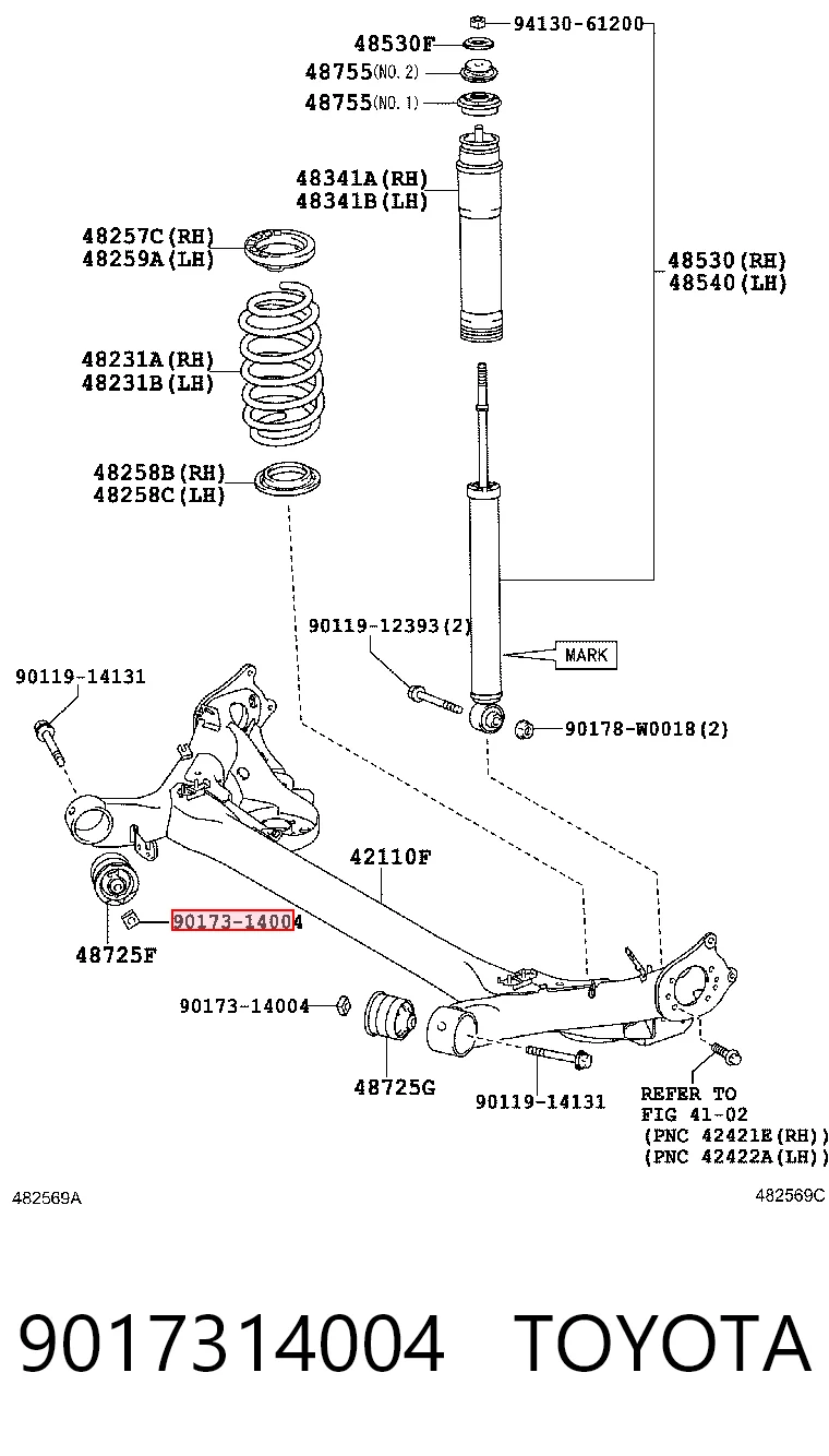 9017314004 Toyota