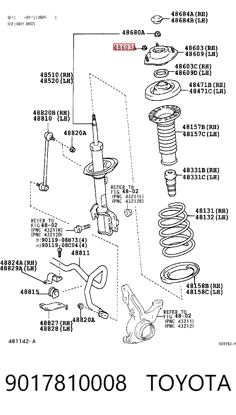 9017810008 Toyota