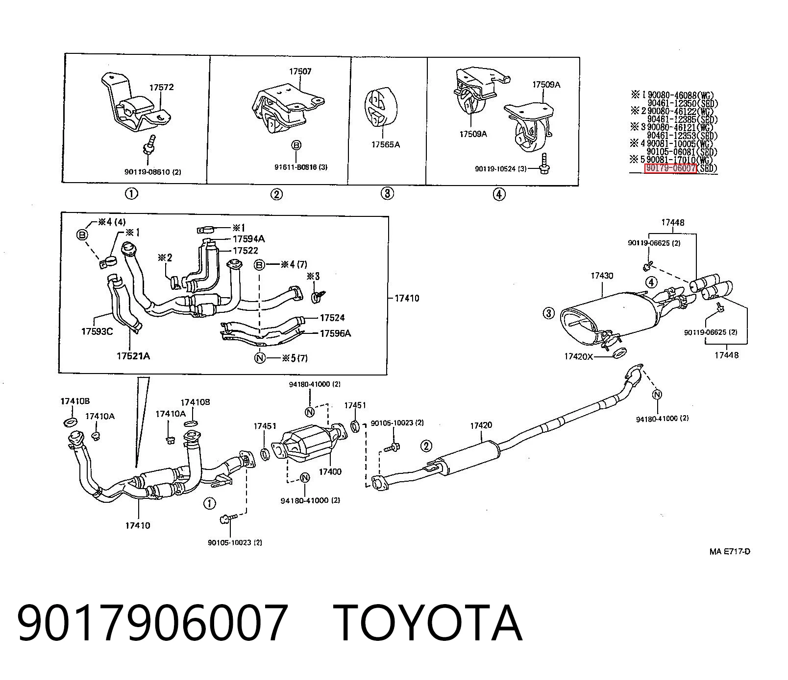 9017906007 Toyota