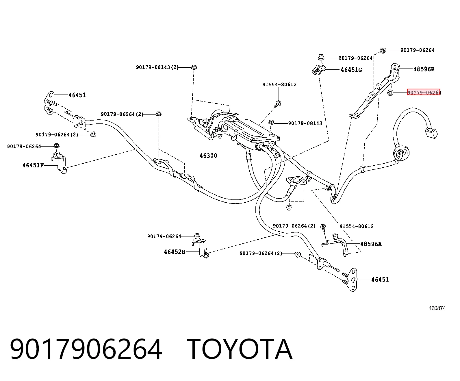 9017906264 Toyota