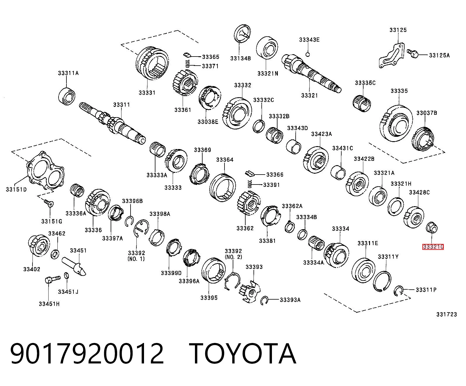 9017920012 Toyota