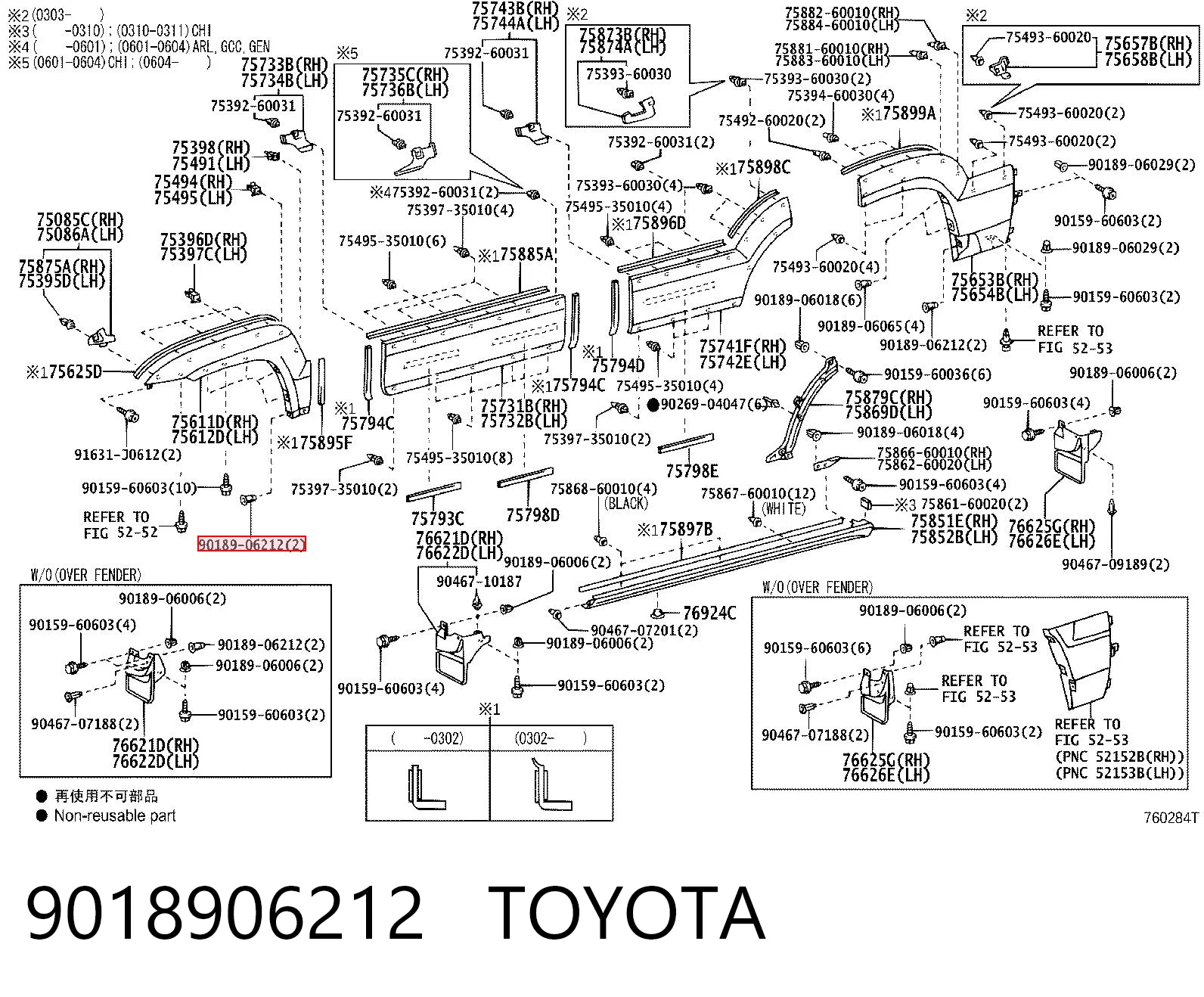 9018906212 Toyota 