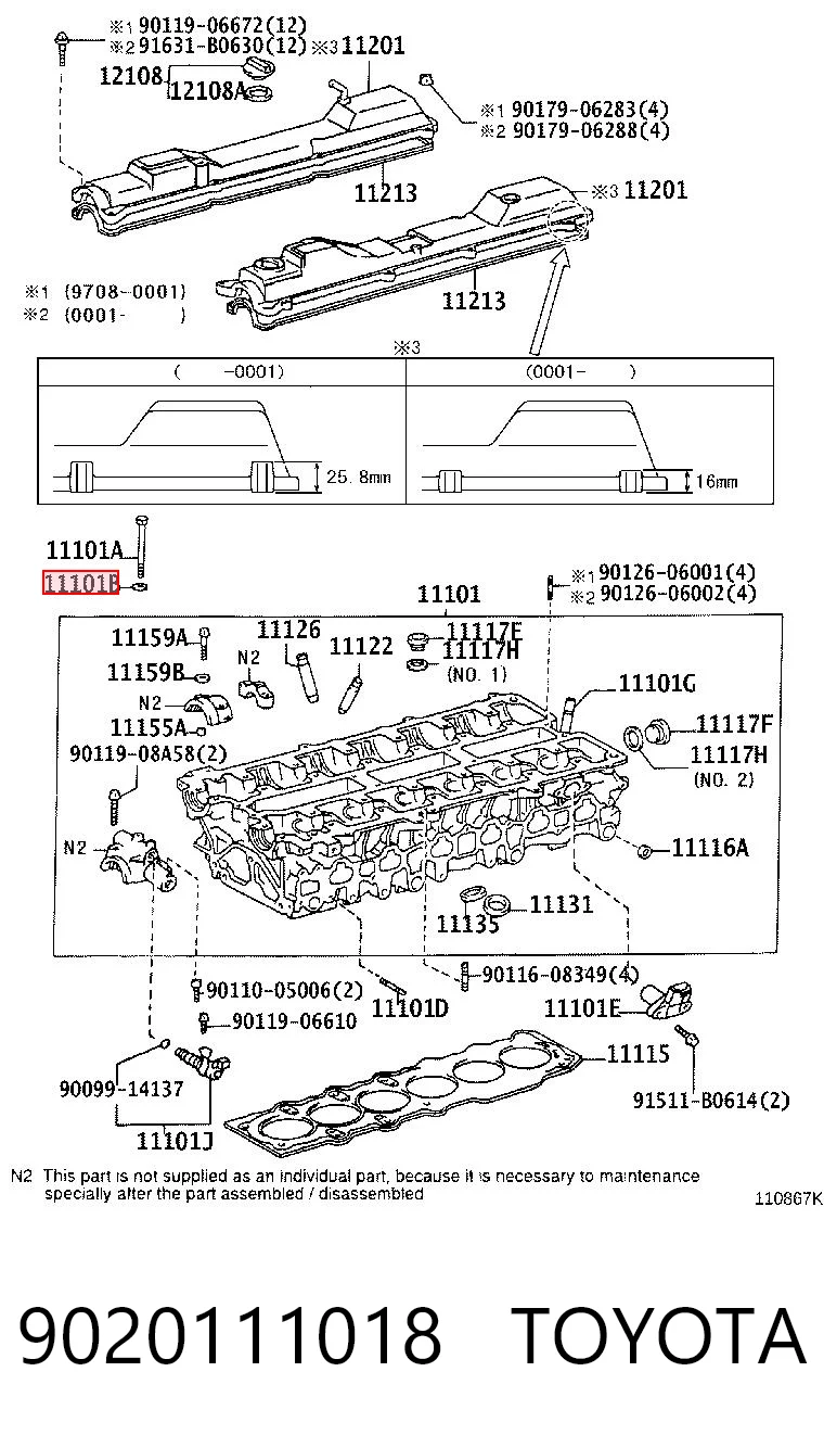 9020111018 Toyota