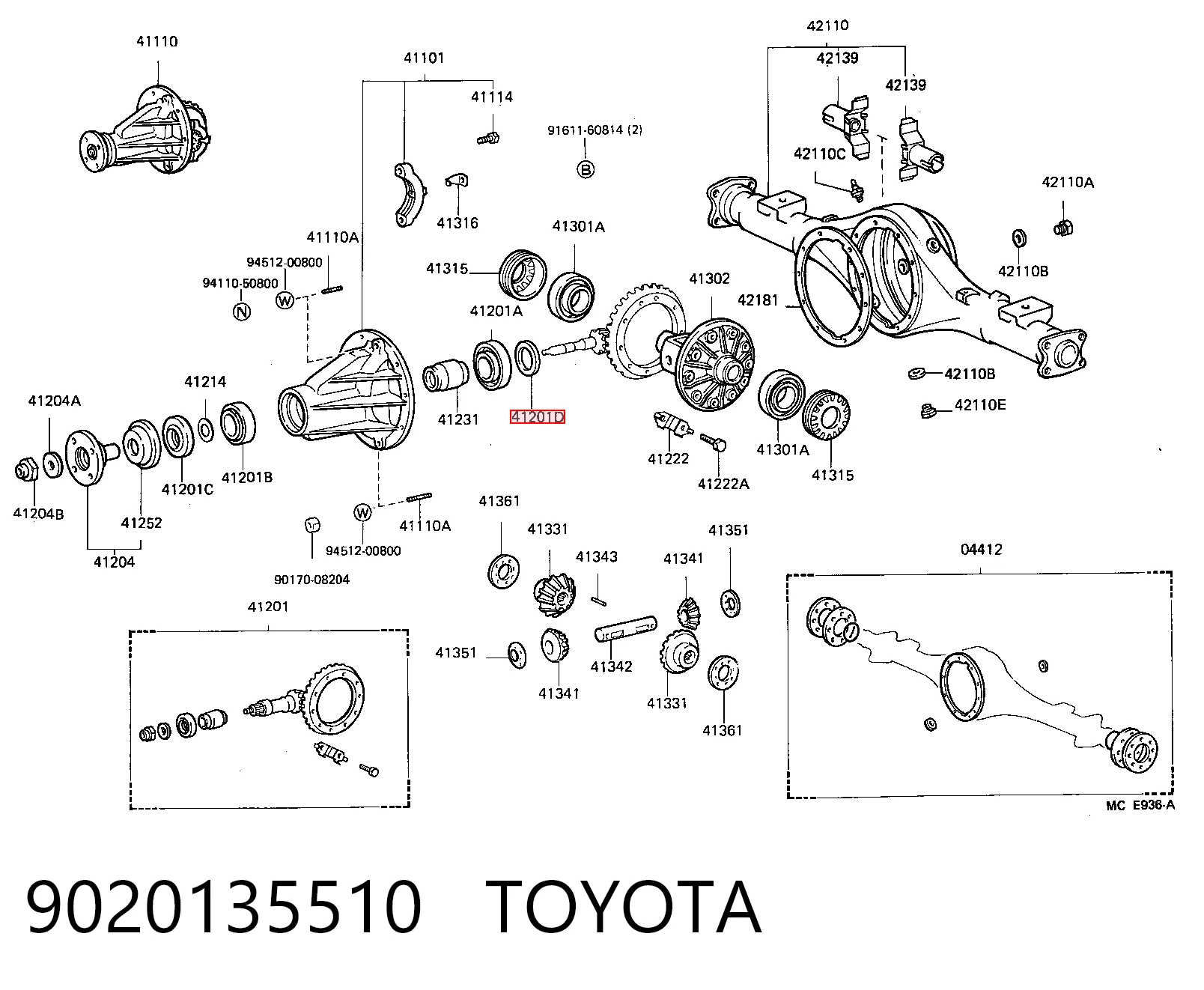 9020135510 Toyota