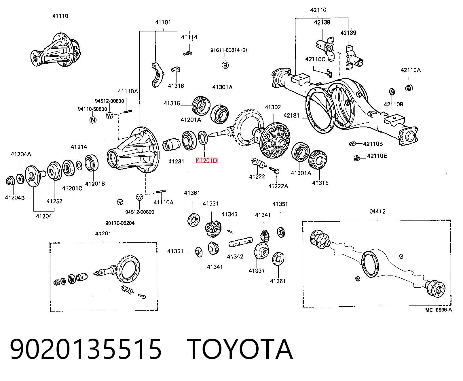 9020135515 Toyota