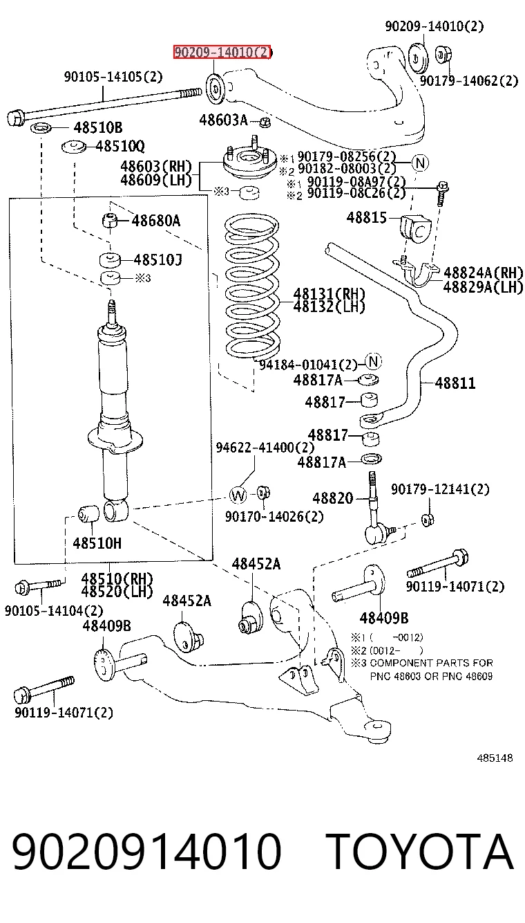 9020914010 Toyota