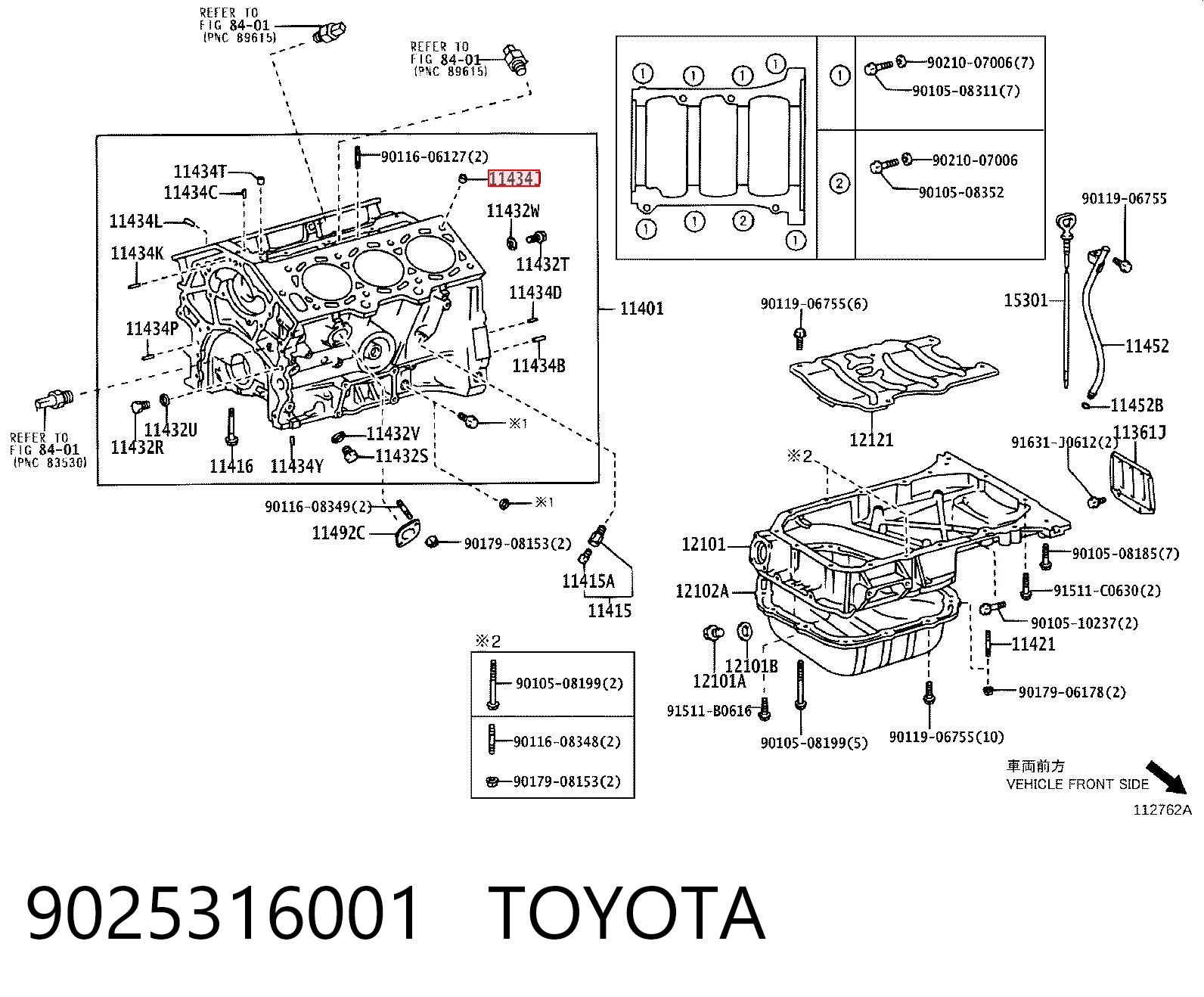 9025316001 Toyota
