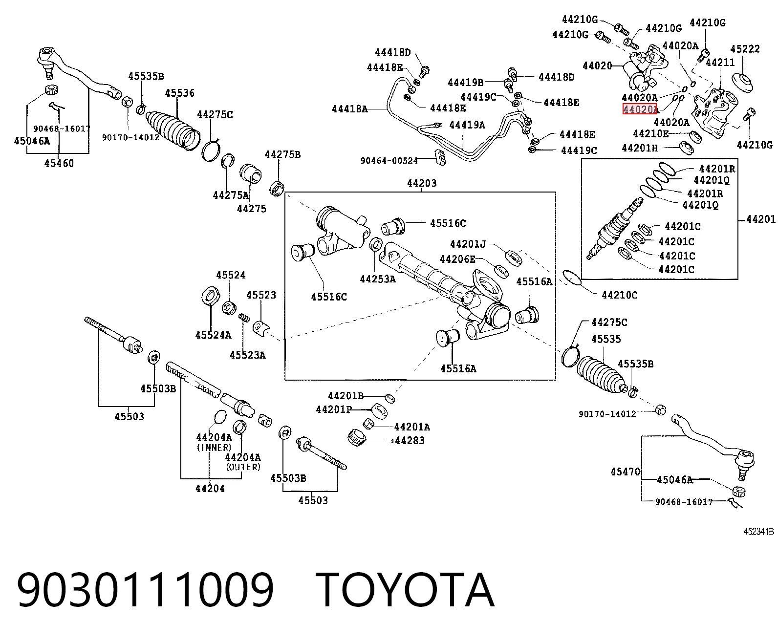 9030111009 Toyota