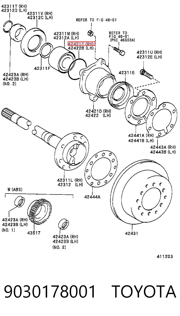 9030178001 Toyota