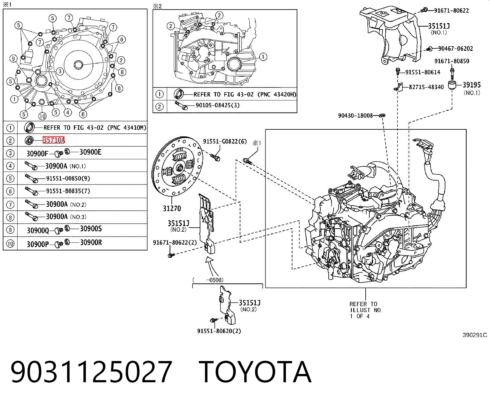 9031125027 Toyota