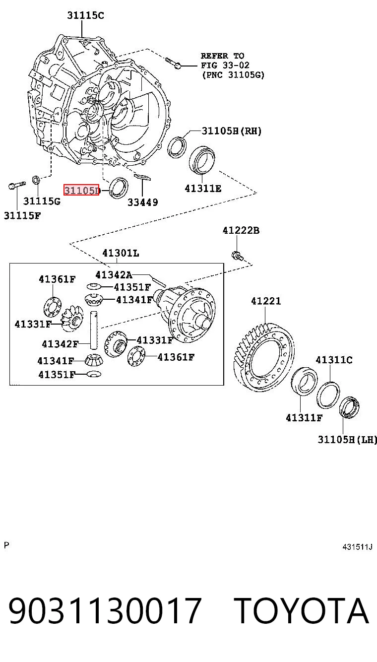 Comprar T1195 Musashi Retén de cigüeñal frontal