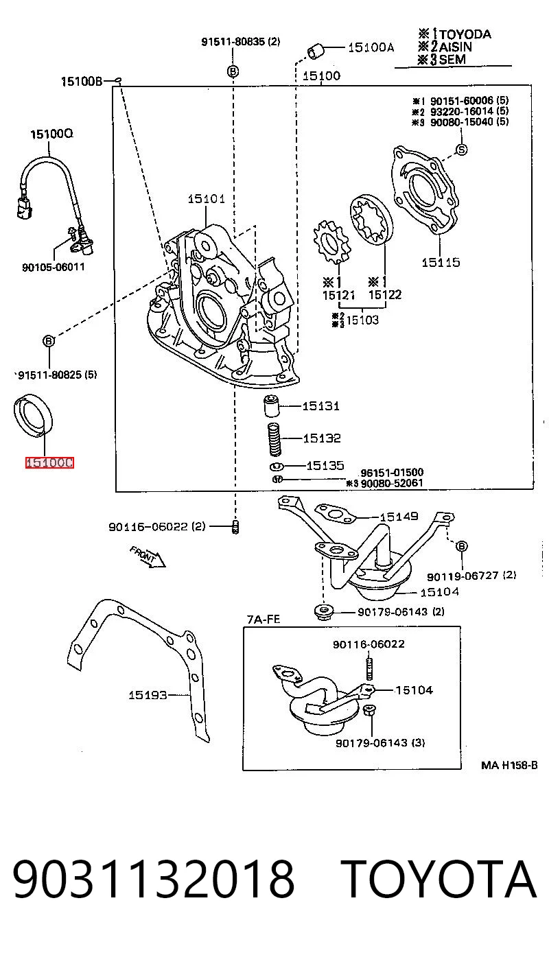 9031132018 Toyota