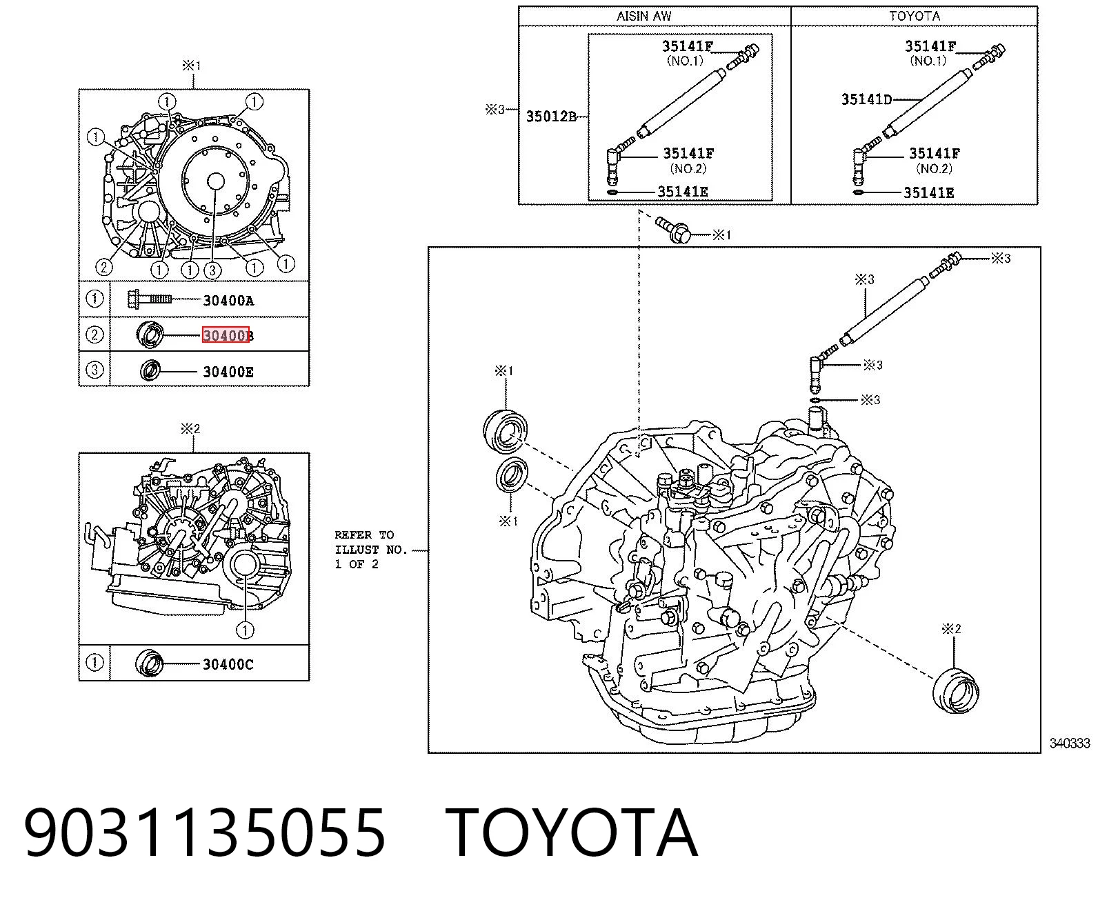 9031135055 Toyota