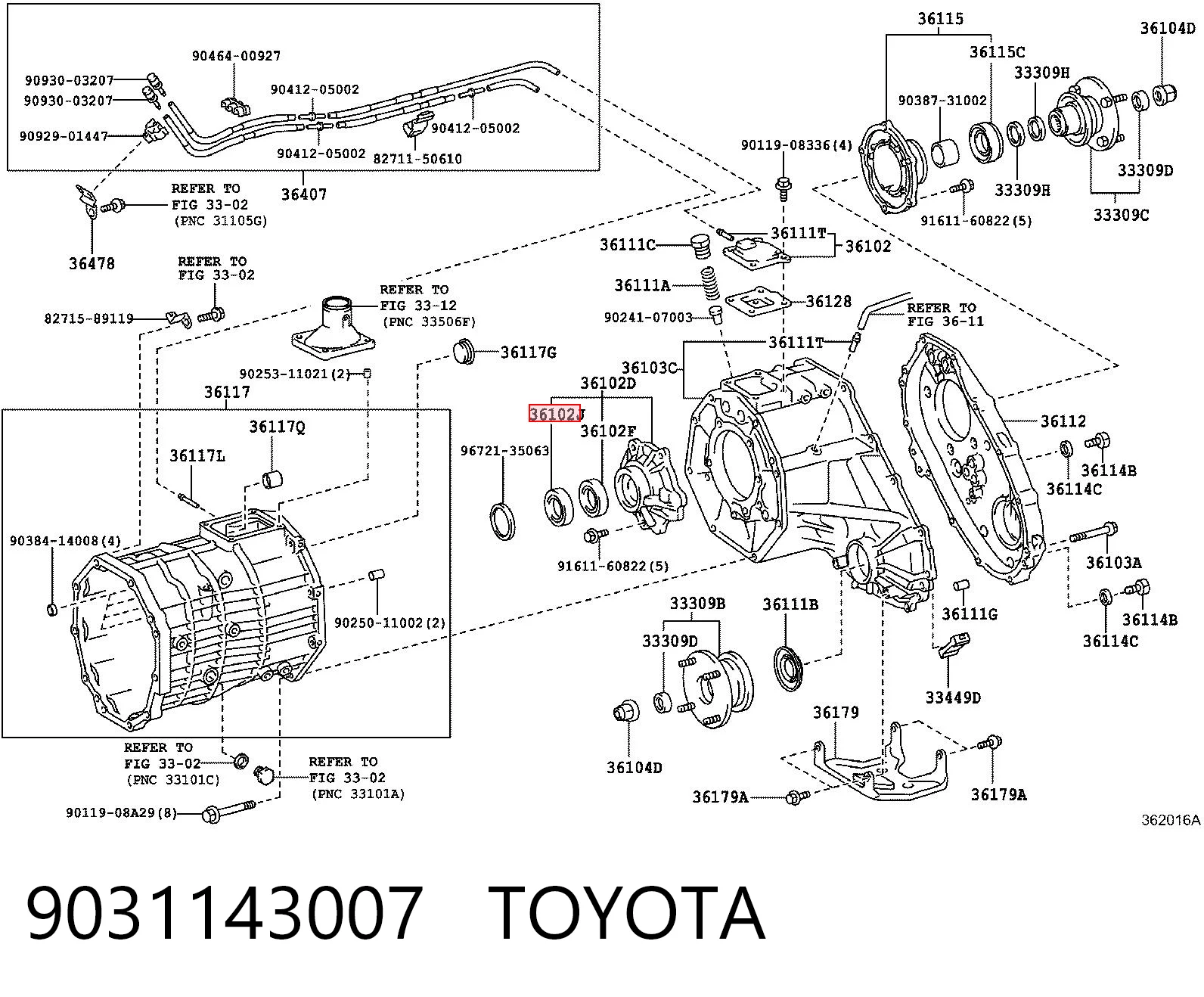 9031143007 Toyota