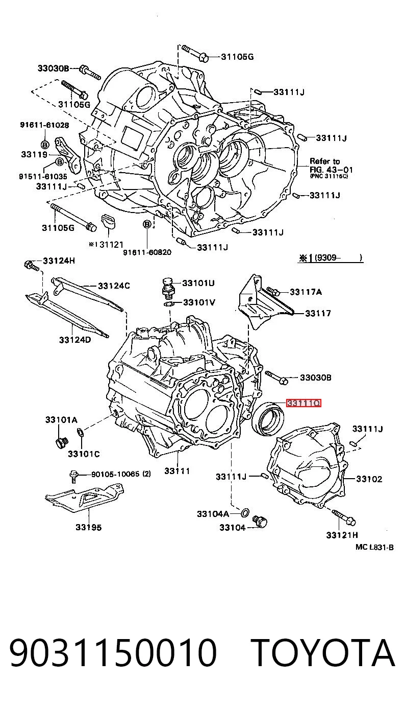 9031150010 Toyota
