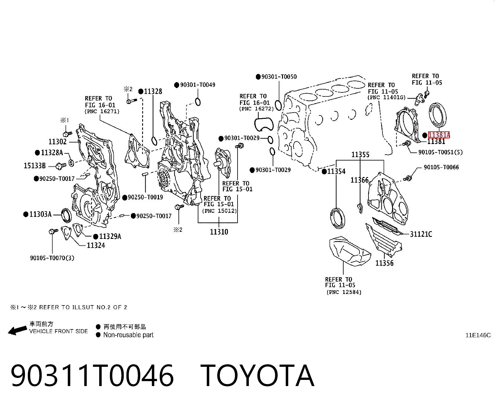 90311T0046 Toyota
