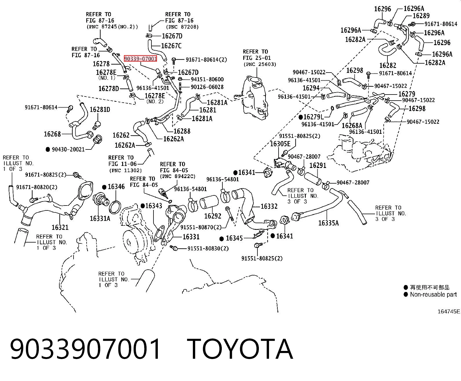 9033907001 Toyota