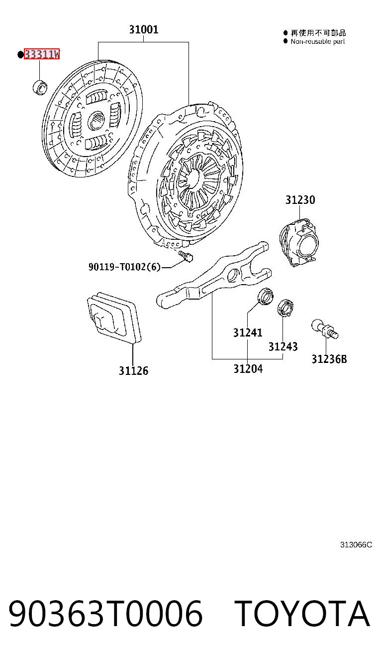 90363T0006 Toyota