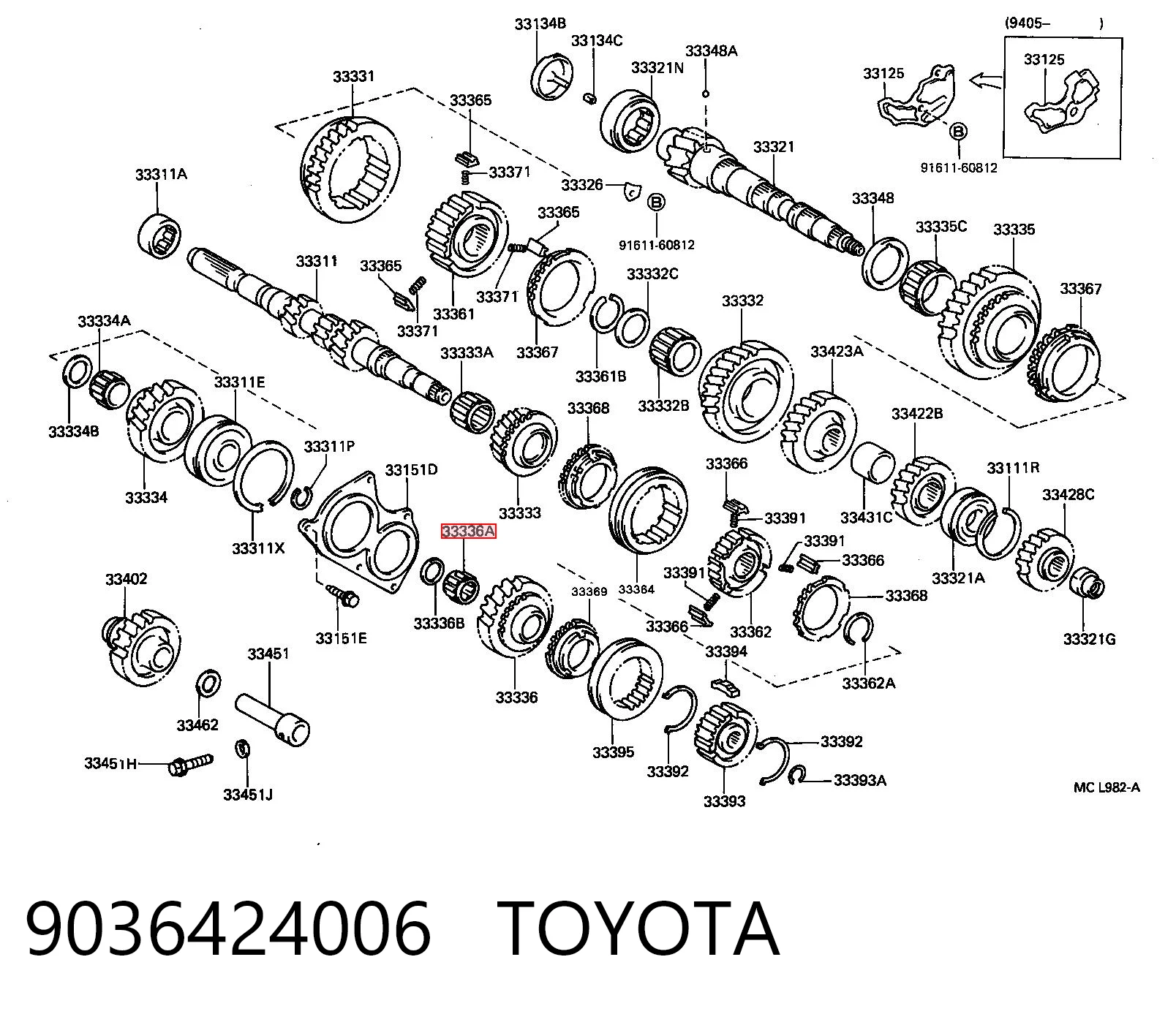 9036424006 Toyota