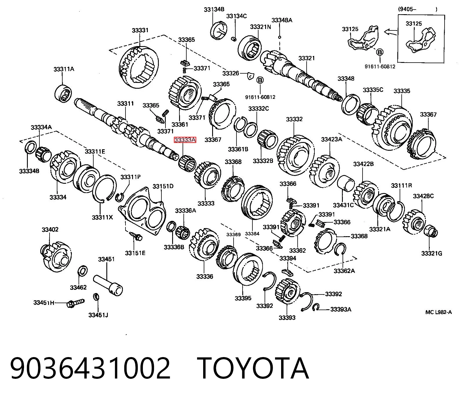 9036431002 Toyota