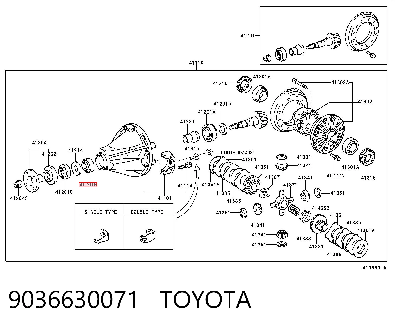 9036630071 Toyota