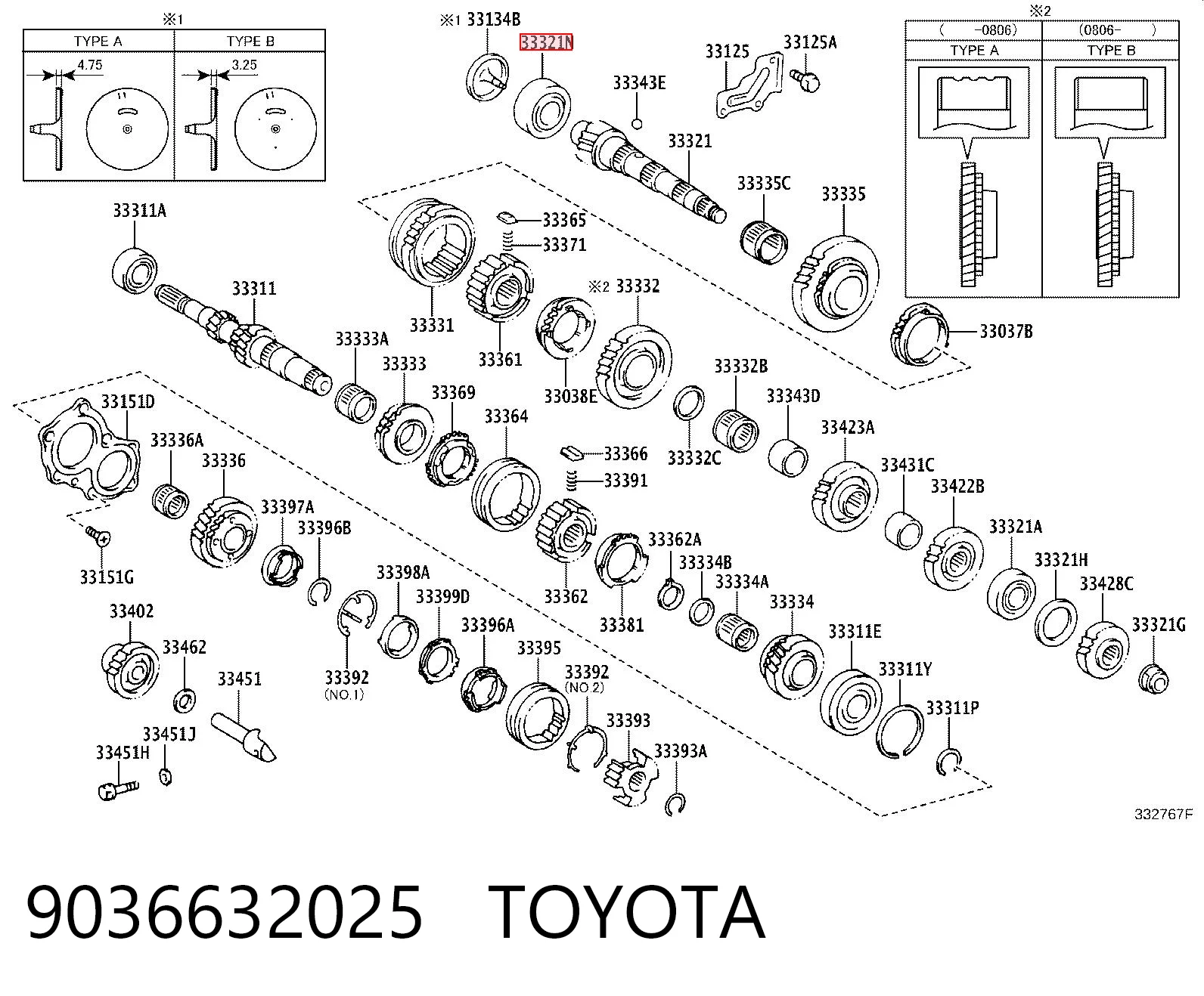9036632025 Toyota
