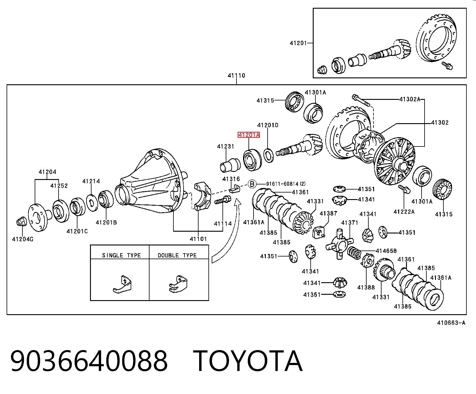 9036640088 Toyota
