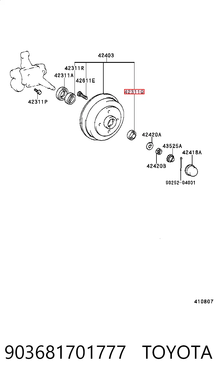 903681701777 Toyota