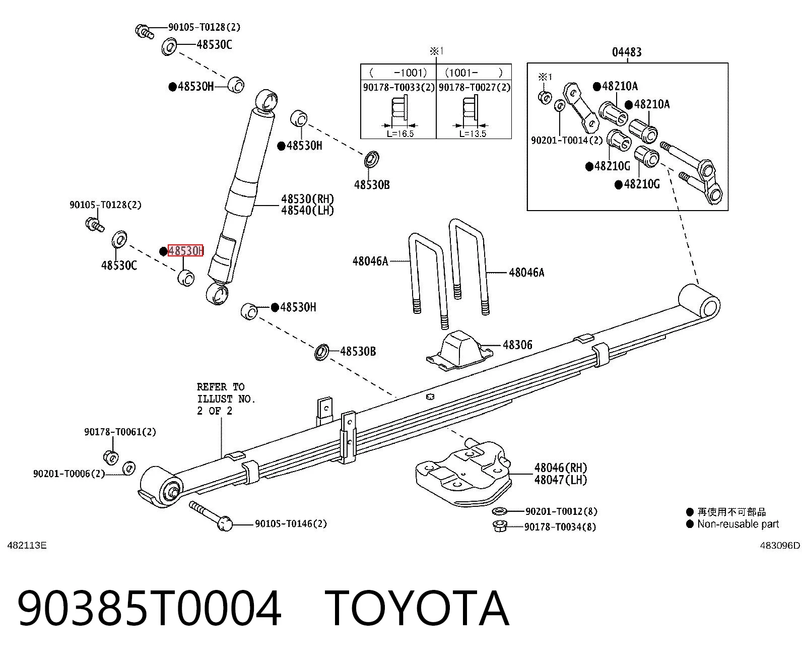 90385T0004 Toyota