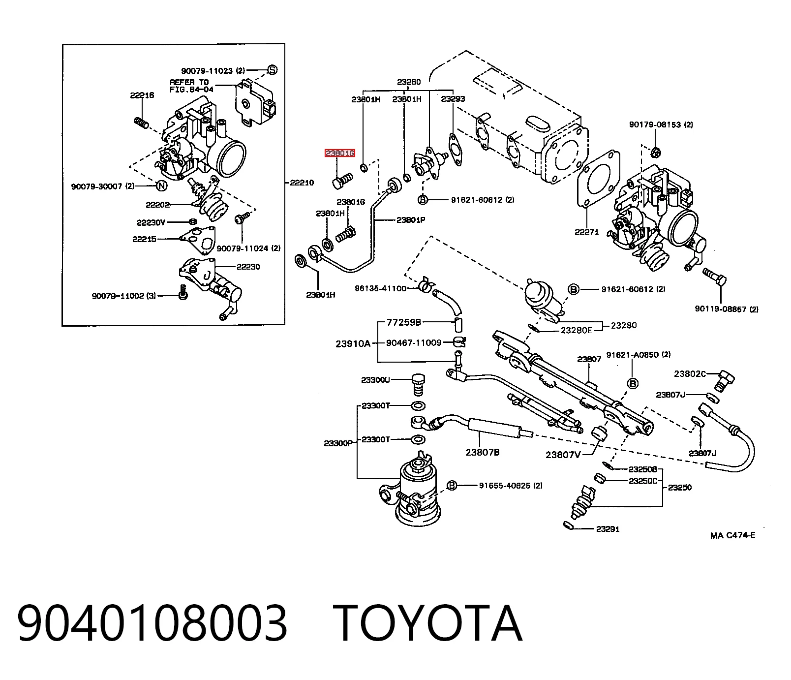9040108003 Toyota