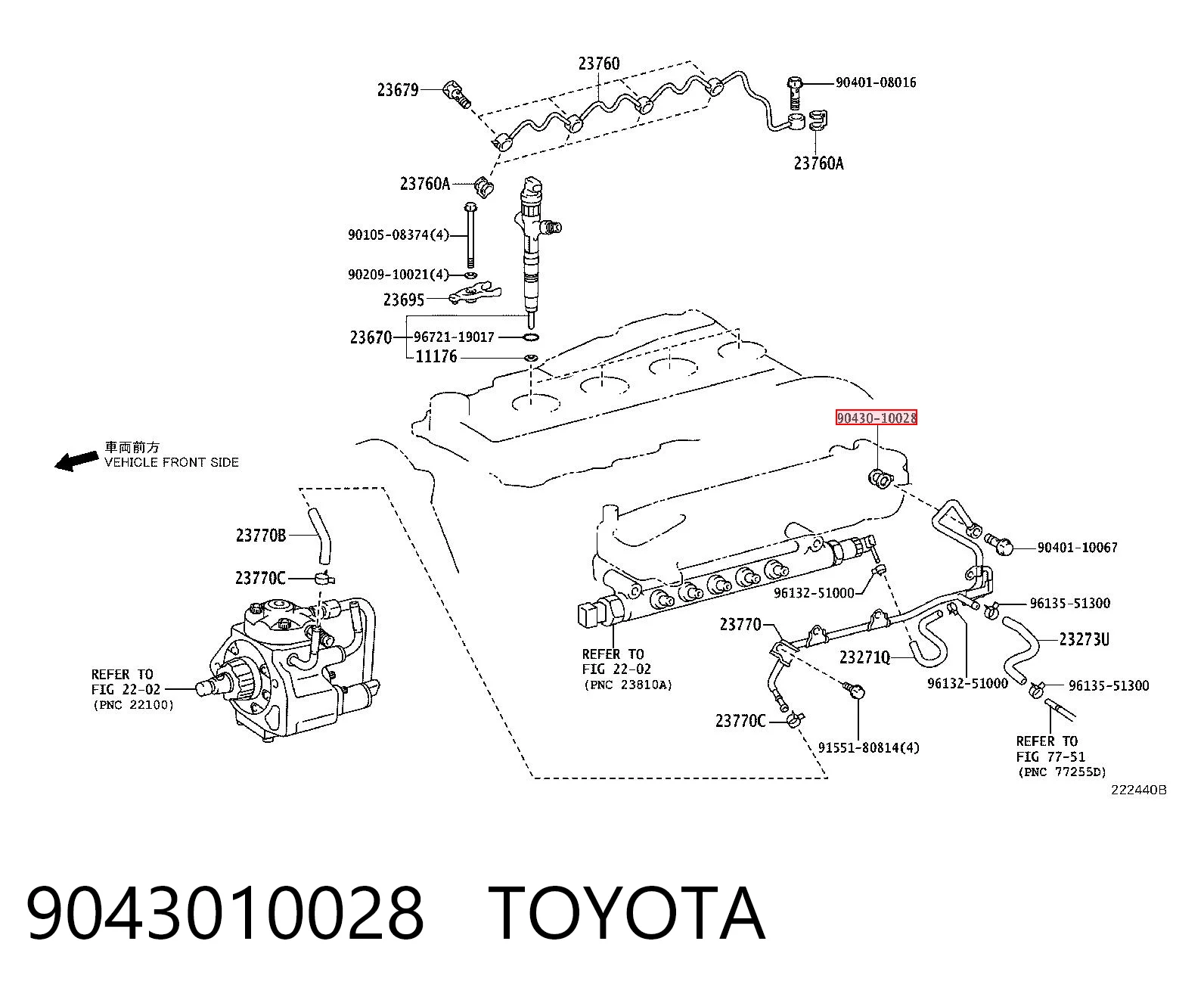 9043010028 Toyota