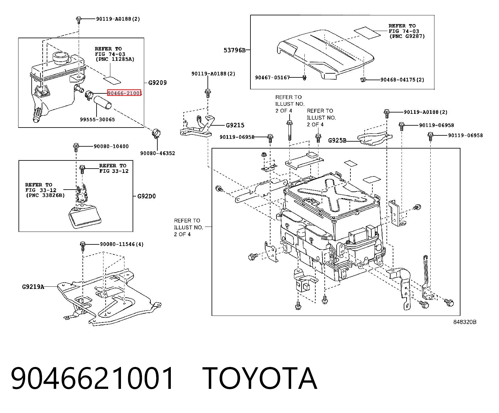 9046621001 Toyota