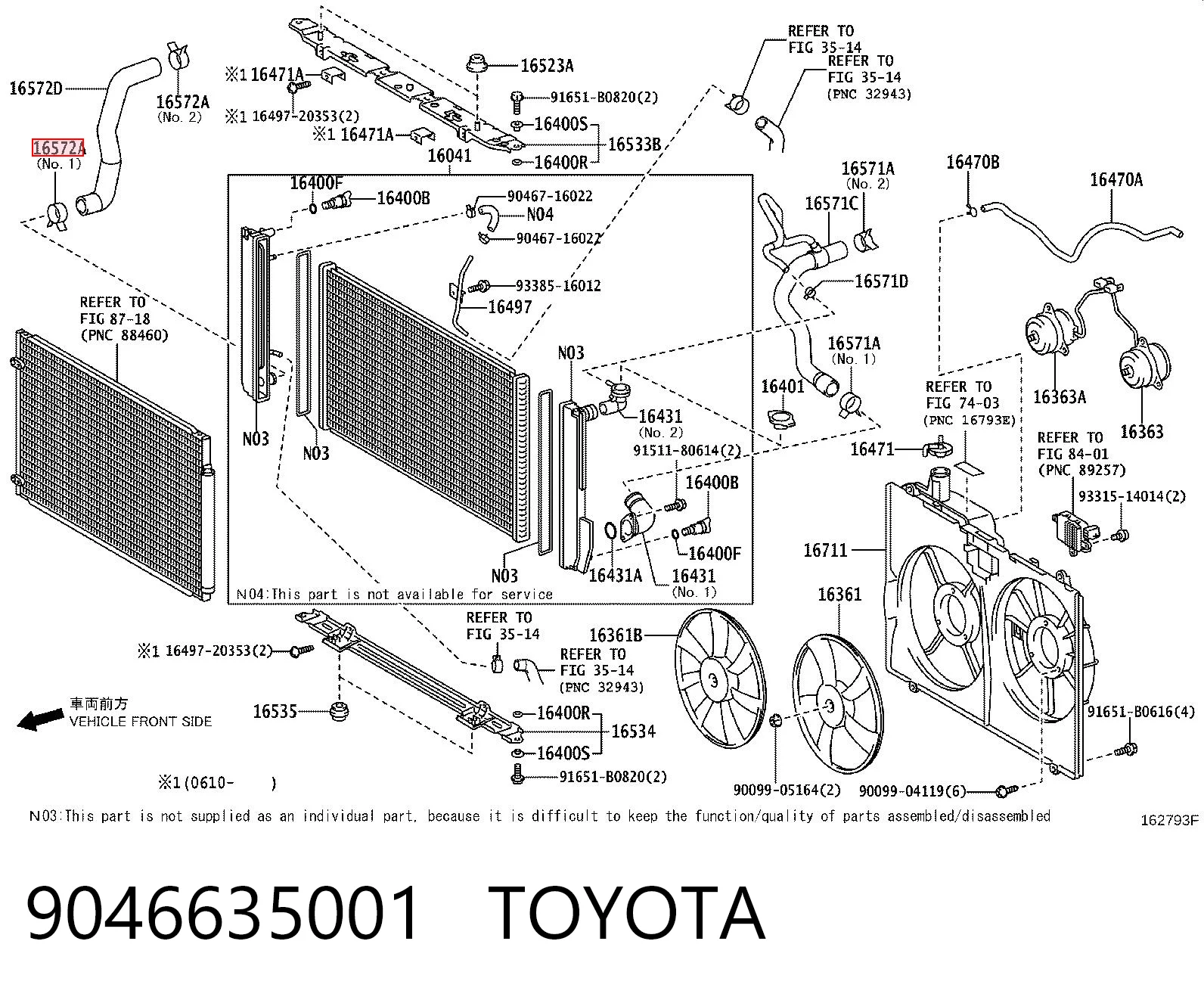 9046635001 Toyota 