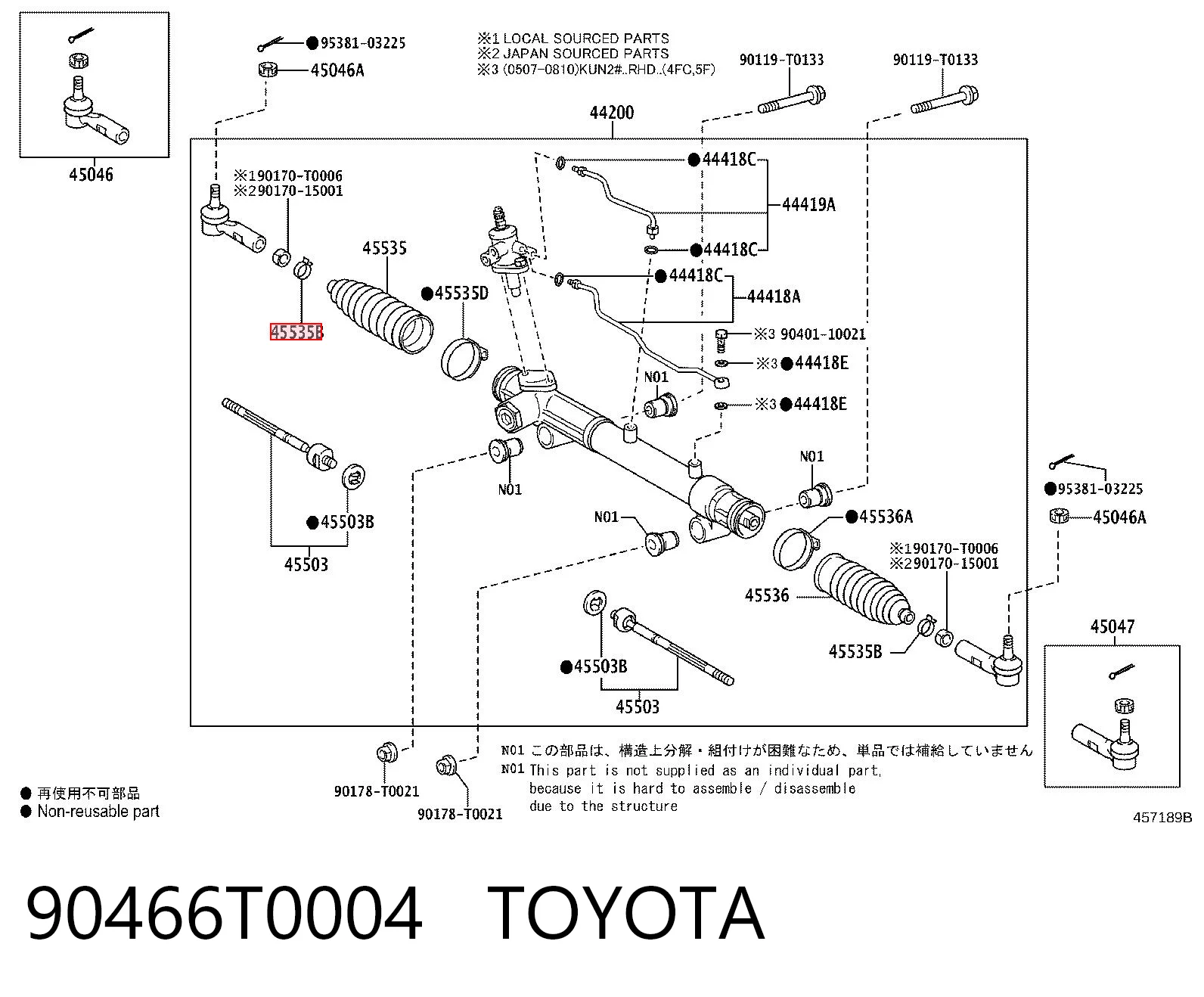 90466T0004 Toyota