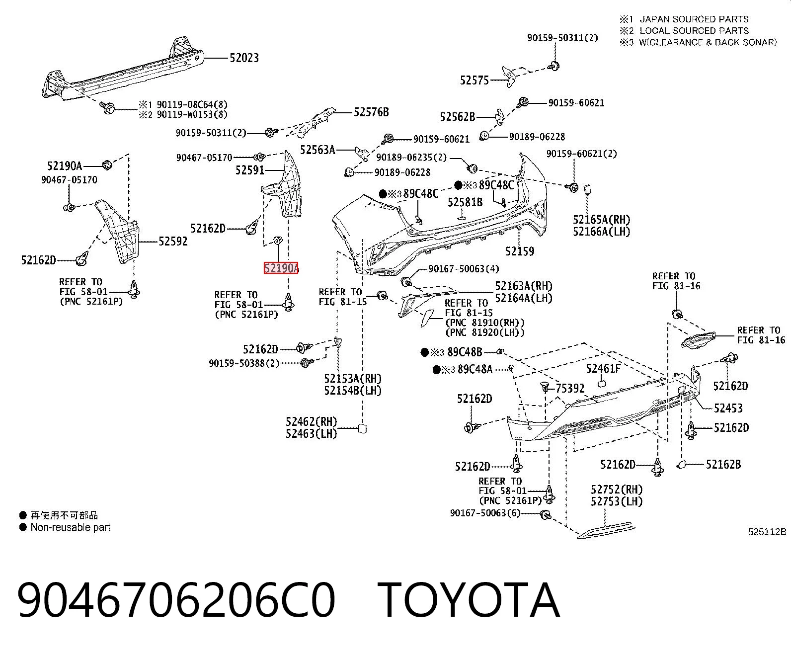 9046706206C0 Toyota