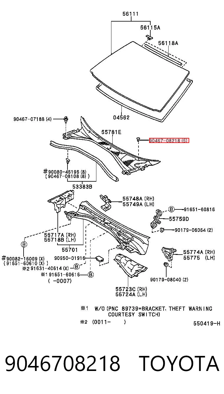 9046708218 Toyota