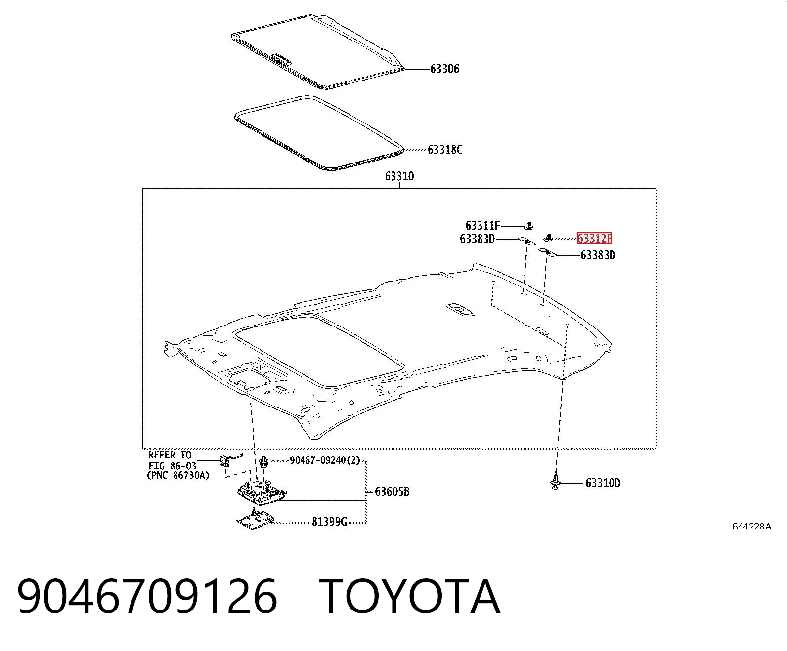 9046709126 Toyota