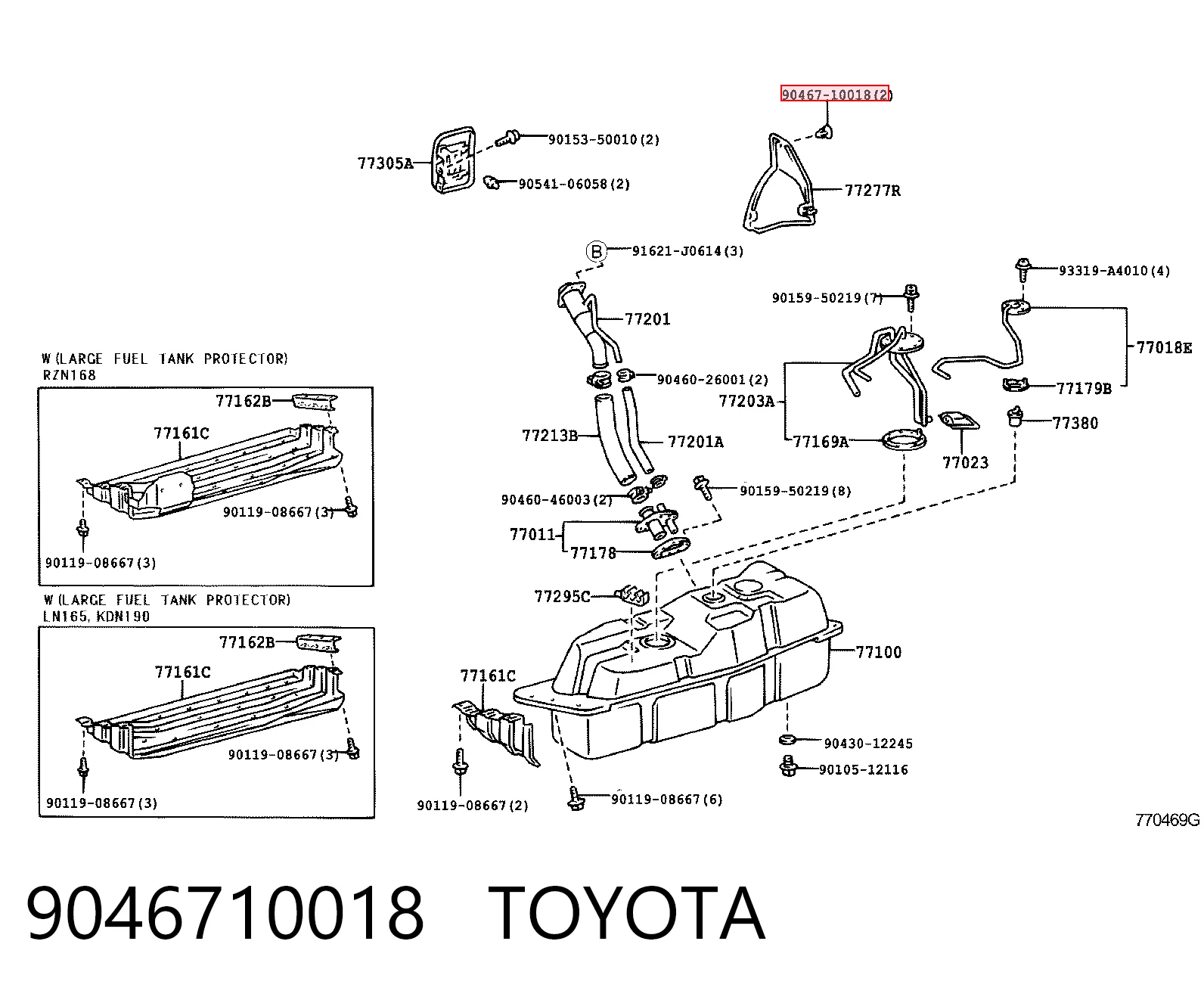 9046710018 Toyota
