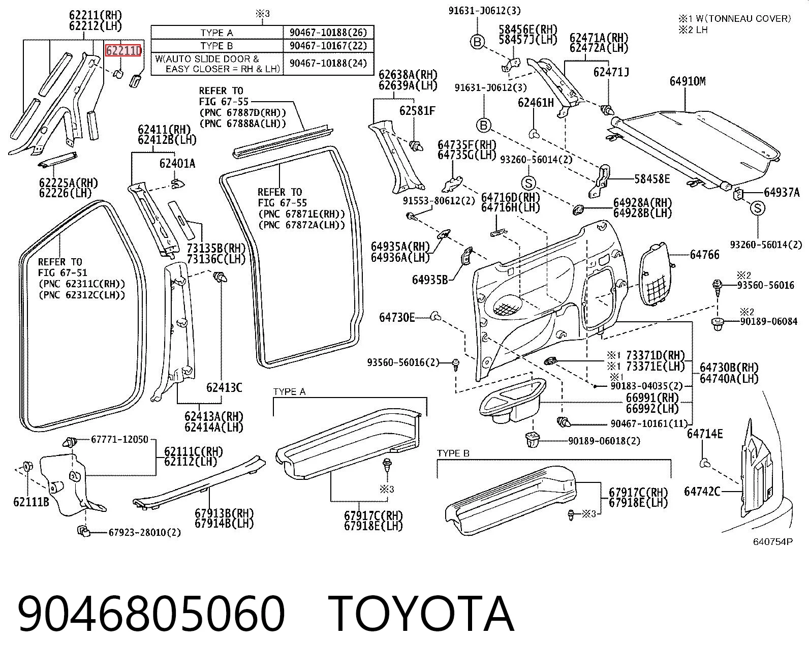 9046805060 Toyota